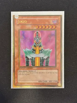 Yugioh Jinzo GLD1-EN003 Gold Rare Limited Edition NM - Image 1