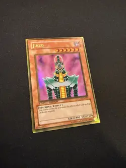 Yugioh Jinzo GLD1-EN003 Gold Rare Limited Edition NM - Image 2