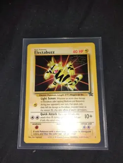 Pokemon TCG Electabuzz Black Star Promo Card 2/53 - Image 1