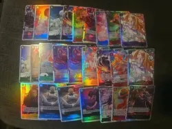 One Piece Lot 25 Cards Various Sets All Pictured!! - Image 1