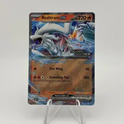Reshiram ex 030/159 Journey Together Stamped Promo Pokemon Card - Image 1