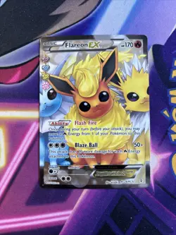 Flareon EX - RC28/RC32 - Pokemon Generations Radiant Collection Card NM - Image 1