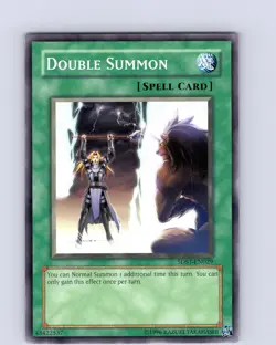 Yu-Gi-Oh TCG Double Summon 5DS1-EN029 Unlimited Regular Common Card NM - Image 1