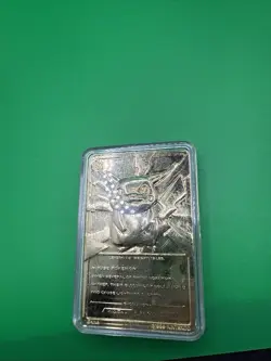 Gold Plated 1999 Pikachu Raichu Evolution Card Mouse Pokemon - Image 4