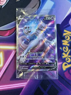 Mewtwo V SWSH229 SWSH: Sword & Shield Promo Cards Holo SEALED - Image 1