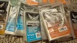 Mayday and Dragon Shield Card Sleeves and Containers Lot - Image 4