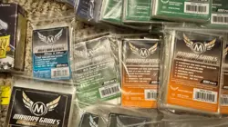 Mayday and Dragon Shield Card Sleeves and Containers Lot - Image 5