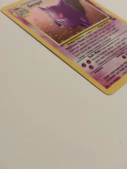 Pokemon TCG Gengar Fossil Holo Card 5/62 Unlimited Rare, LP - Image 3