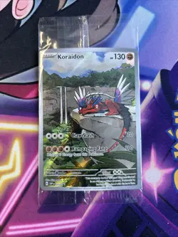 Koraidon - SVP014 - Pokemon Scarlet & Violet Promo SEALED Holo Card NM - Image 1