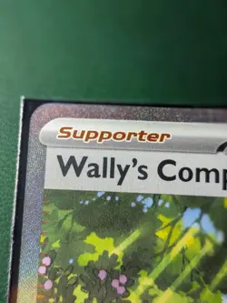 NM Wally’s Compassion 186/132 Mega Evolution SIR Holo Pokemon Card - Image 5