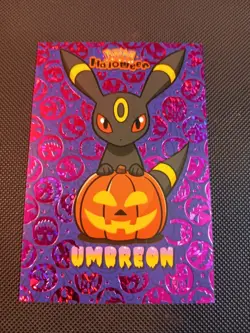 Pokemon 2025 Card Database Halloween Set Umbreon Purple Holo Peru US Seller - Image 1