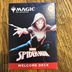 Magic: The Gathering Marvel Spider-Man Welcome Deck Red Spider Gwen Sealed - Image 1
