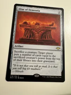 Magic The Gathering: Altar of Dementia. Regular. NM - Image 2