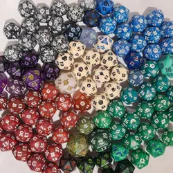 Magic The Gathering D20 Spindown Dice - Multiple Sets & Variants! - Image 1