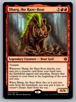 War of the Spark #133 Ilharg, the Raze-Boar - Image 1