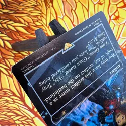 MTG Secret Lair x Marvel - Sculpting Steel Groot #864 - Rainbow Foil - Near Mint - Image 3