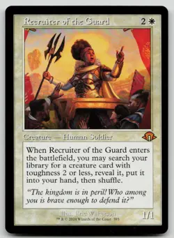 Recruiter of the Guard (Retro Frame) M Modern Horizons 3 395 NM - Image 1