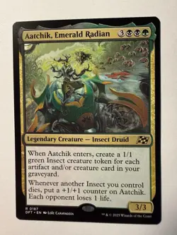 Aatchik, Emerald Radian [Aetherdrift] Magic MTG - Image 1