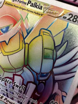 Origin Forme Palkia Vstar Rainbow 2022 Pokemon Astral Radiance 192/189 - Image 3