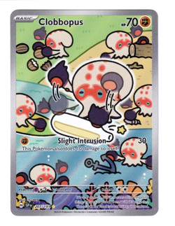 Clobbopus 207/191 Surging Sparks Illustration Rare Full Art Holo Pokemon TCG NM - Image 1