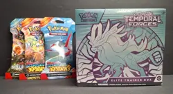 Pokemon Temporal Forces Walking Wake ETB with3 Additional Booster Packs - Image 1