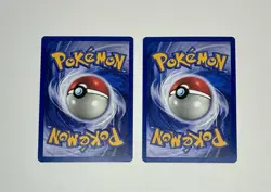 First 1st Edition Lot 2 Eevee 51/64 Jungle Pokemon 1999 Vintage TCG WOTC LP - Image 2