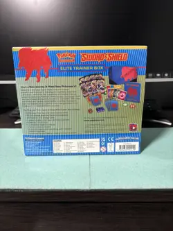 Pokemon TCG Sword and Shield Base Set ETB Elite Trainer Box Zamazenta - Sealed 820650104459 - Image 3