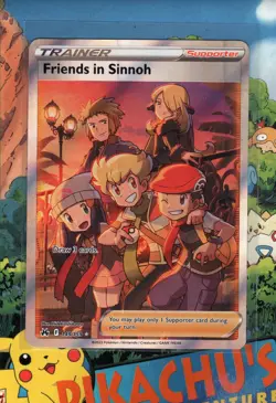 Pokemon TCG Friends in Sinnoh (Full Art) 149/159 Crown Zenith Holo NM/M - Image 1