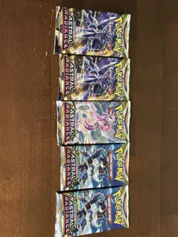 Pokemon TCG Astral Radiance 5 Booster Packs New Sealed - Image 3