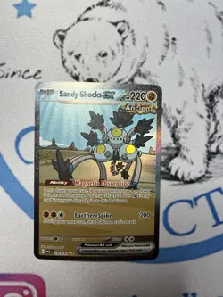 Pokemon TCG Sandy Shocks EX 250/182 Special Illustration Rare: Paradox Rift - Image 1