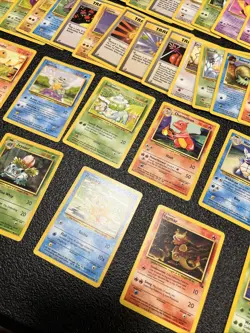 Vintage Pokemon Lot WOTC Sets 100+ Charmander Squirtle Base Set Rocket ALL LP/NM - Image 4