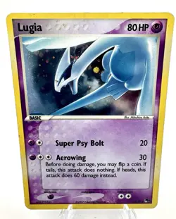 Pokemon TCG 2007 Lugia 2/17 Pop Series (5) Holo Rare - MP - Image 1