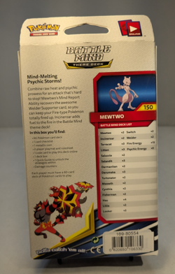 Pokemon Sun & Moon Unbroken Bonds Battle Mind Theme Deck Mewtwo Sealed - Image 2