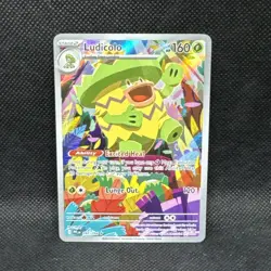 Ludicolo 095/094 Pokemon Mega Evolution Phantasmal Flames Illustration Rare NM - Image 1