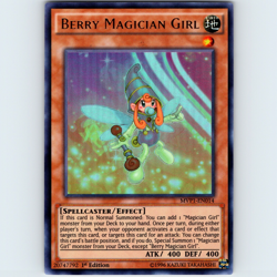 Yugioh Berry Magician Girl MVP1-EN014 1st Edition Ultra Rare Holo - NM 💎 - Image 1