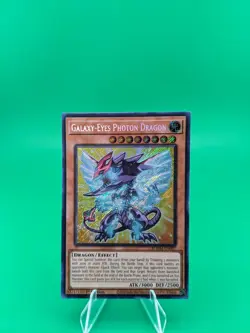 Yu-Gi-Oh! Galaxy-Eyes Photon Dragon BLMM-EN007 Secret Rare - Image 1