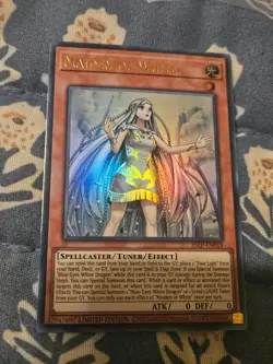 Maiden Of White - 25Lp - YCS Stamp - Ultra Rare - Lightly Played - Image 4