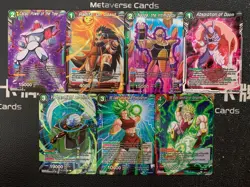Dragon Ball Super Card Game Raditz,On Guard Nappa,The Intimidator Lot*7 - Image 1