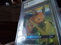 Pokemon Cards promo sr v ar raichu x gx vmax secret 20/68 ex graded art card b25 - Image 4