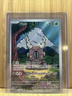 Pinsir 168/167 SV06: Twilight Masquerade Illustration Rare Pokemon TCG Card NM - Image 1