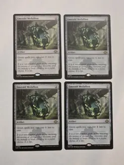 4x Emerald Medallion - Modern Horizons 3 - MH3 - Near Mint - MTG - Image 1