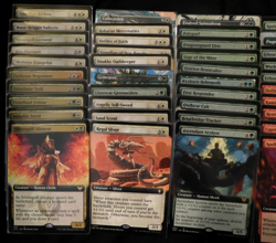 MTG - Bulk Rare Ext. Art Creatures - 70 Cards - all rare/extended art - NO DUPES - Image 2