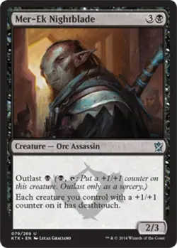 4 x Mer-Ek Nightblade (079/269) - Khans of Tarkir - Uncommon - Image 1