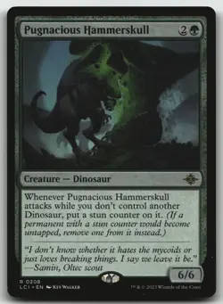 Pugnacious Hammerskull R The Lost Caverns of Ixalan 208 LP - Image 1