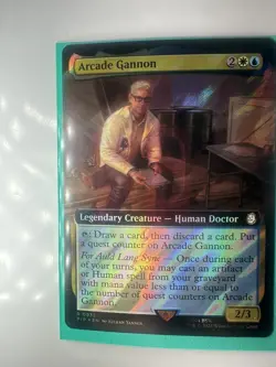 Arcade Gannon - Surge Foil - Extended Art Fallout MTG - Image 2