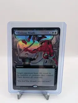 Villainous Wrath (Extended Art) - Magic The Gathering : Marvel Spider-Man - Image 1