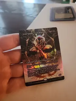 Magic The Gathering MTG Spider-man foil M 0039 IRON SPIDER CIVIL WARRIOR - Image 2