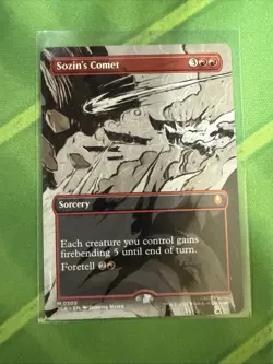 Sozin’s Comet M0309 Borderless MTG Avatar: The Last Airbender Mythic Regular - Image 1
