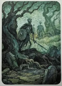 Skeleton - Team Covenant Promo - Foil - Sorcery Contested Realm - Gothic - NM - Image 2