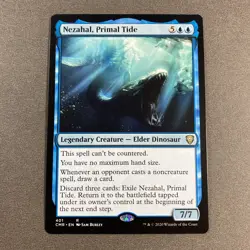 MTG Nezahal, Primal Tide Commander Legends Regular Magic The Gathering - Image 1